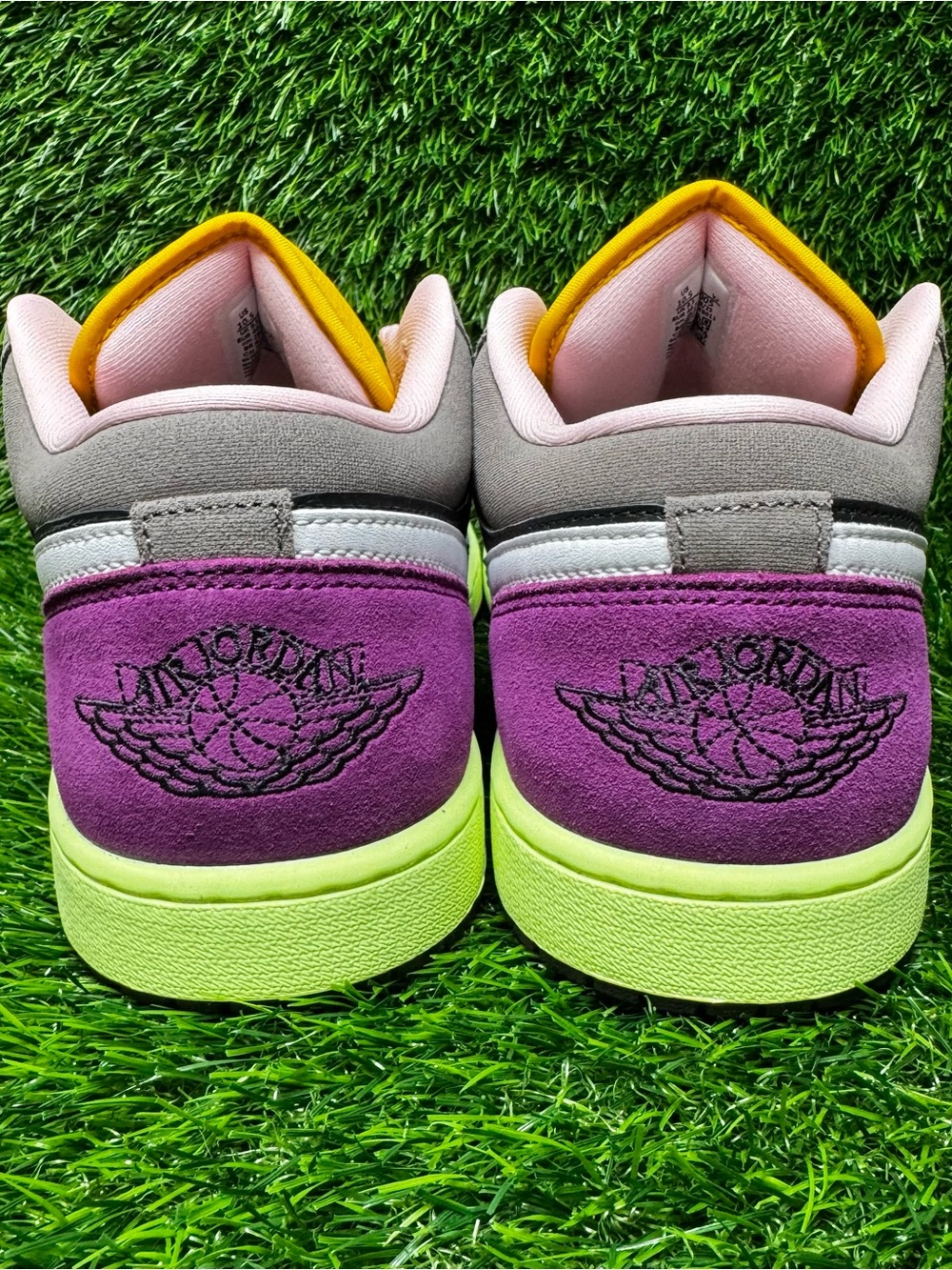 Size 10.5 - Mens Air Jordan 1 Low Tokyo Bio Hack Pink Brown Sneakers HQ2010-005 - Picture 4 of 6
